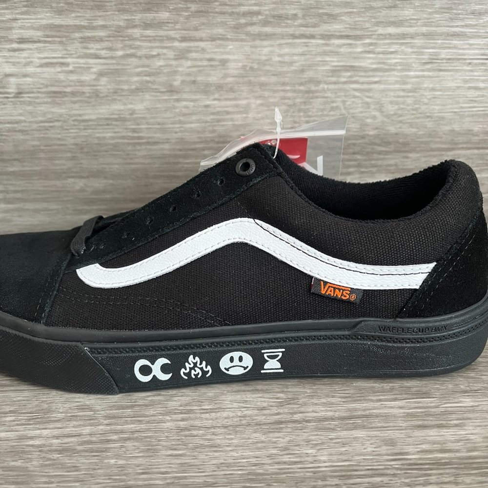 Vans x Cult Old Skool Pro BMX Black White Men's New With Box NWB - Picture 13 of 15